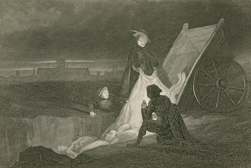 El pozo de la peste de John Franklin
