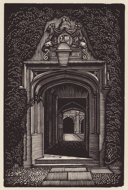 Cambridge: Magdalene (xilografía) de John Frederick Greenwood