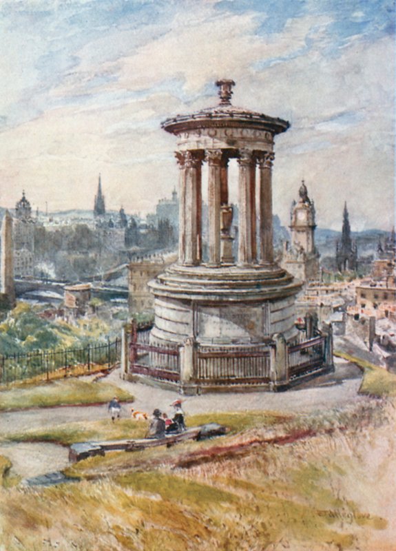 Edimburgo desde Calton Hill de John Fulleylove