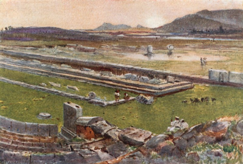 Megalópolis en Arcadia de John Fulleylove