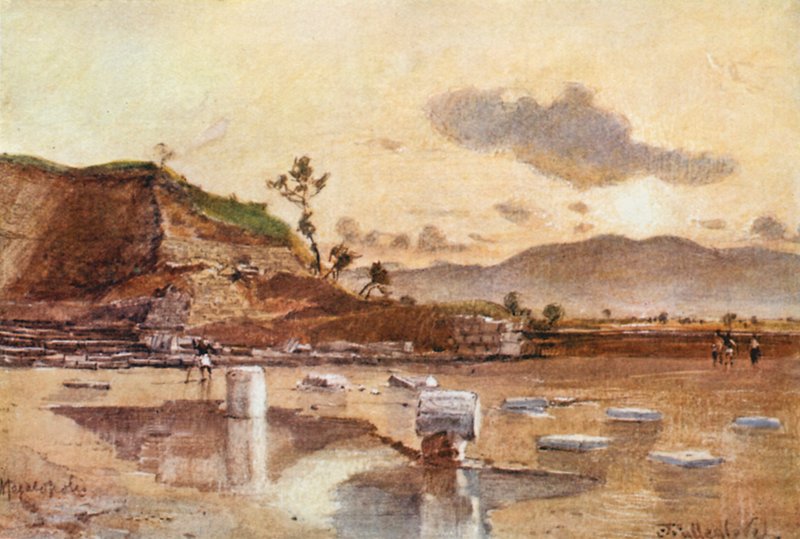 Sitio de Megalópolis en Arcadia de John Fulleylove