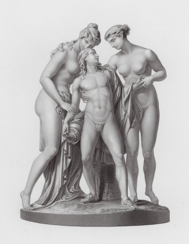 Hylas (grabado) de John Gibson