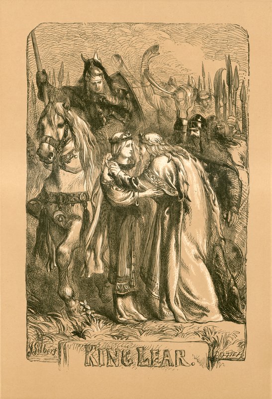 Rey Lear de John Gilbert