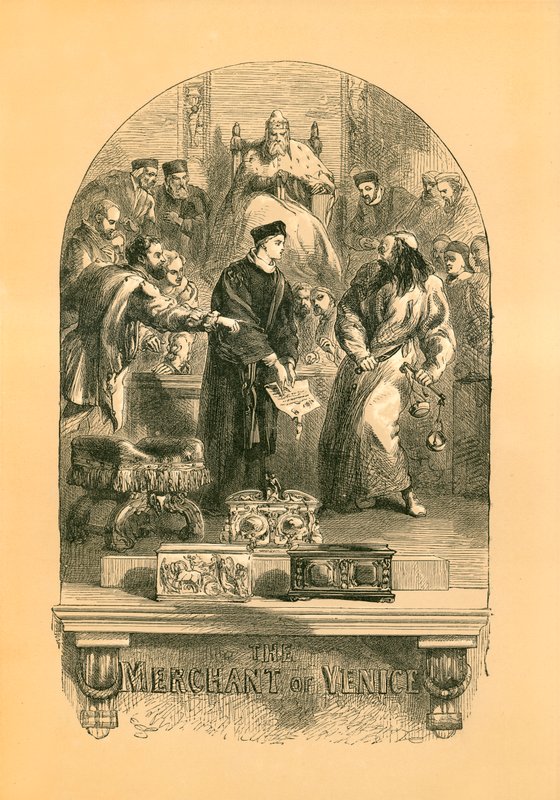 El mercader de Venecia de John Gilbert