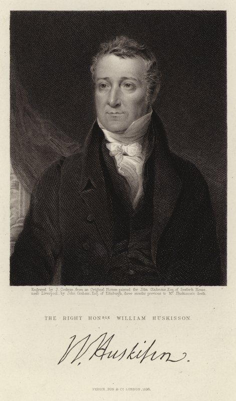 El Honorable William Huskisson de John Graham