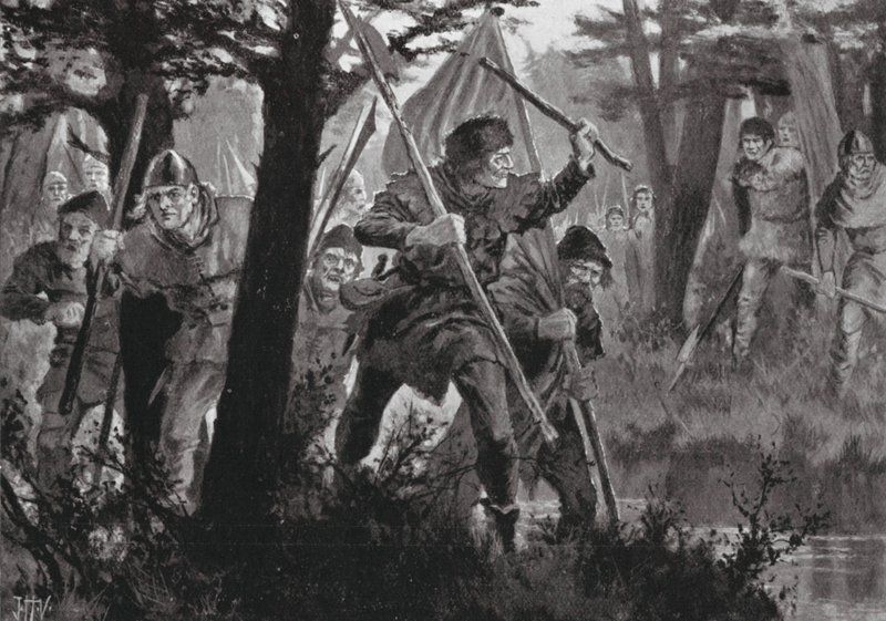 Levantamiento de los campesinos de Dalecarlia de John Harris Valda