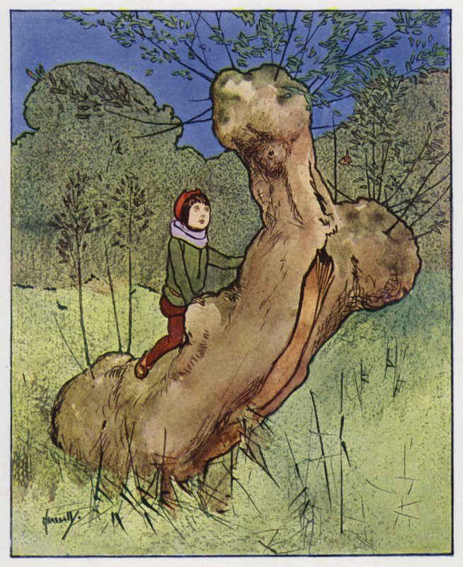 El reyezuelo (litografía en color) de John Hassall
