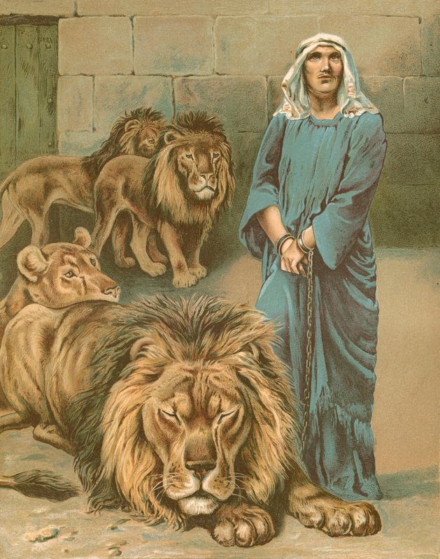 Daniel en el foso de los leones de John Lawson