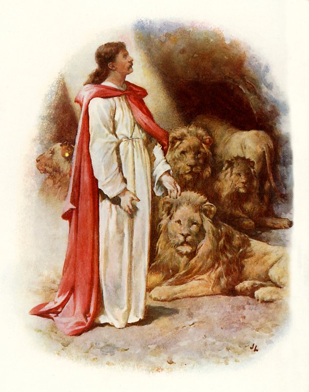 Daniel en el foso de los leones de John Lawson