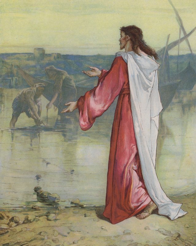 Jesús llamando a sus discípulos de John Lawson