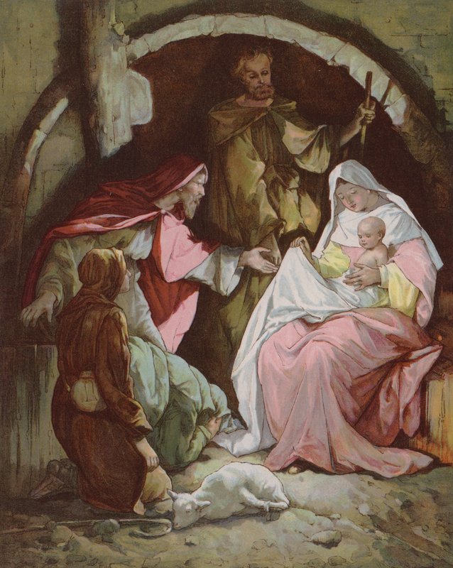 Los sabios encuentran al niño Jesús de John Lawson