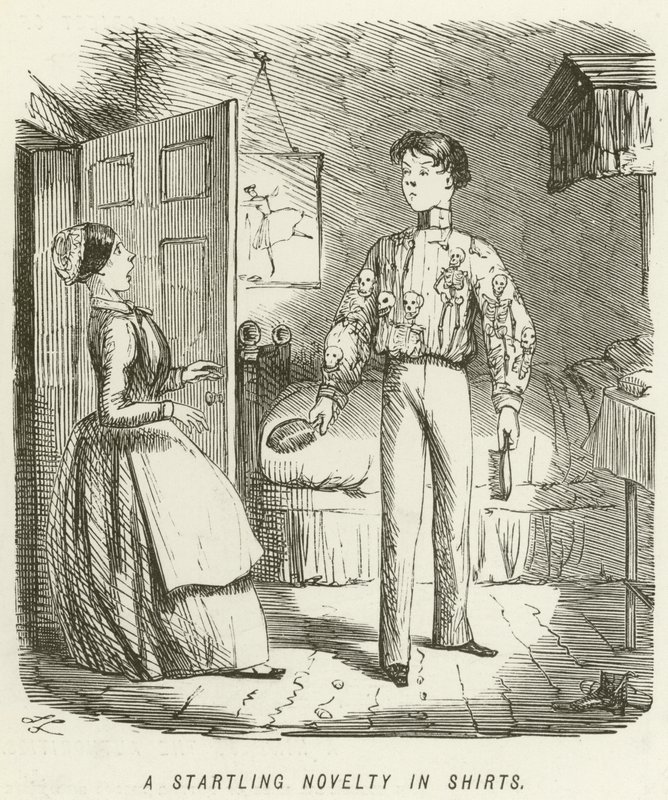 Una novedad sorprendente en camisas de John Leech