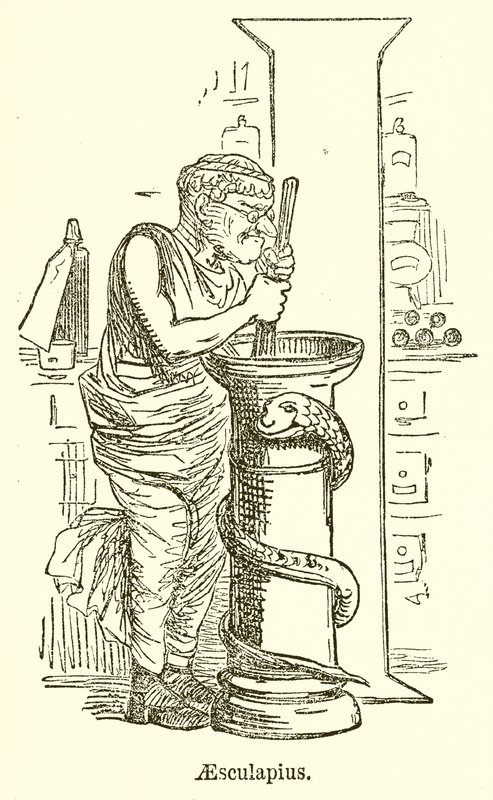 Esculapio de John Leech
