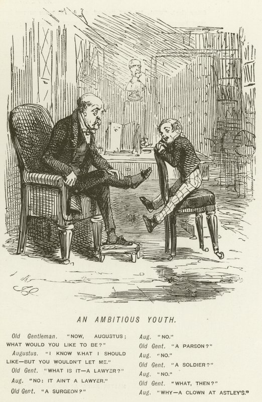 Un joven ambicioso de John Leech