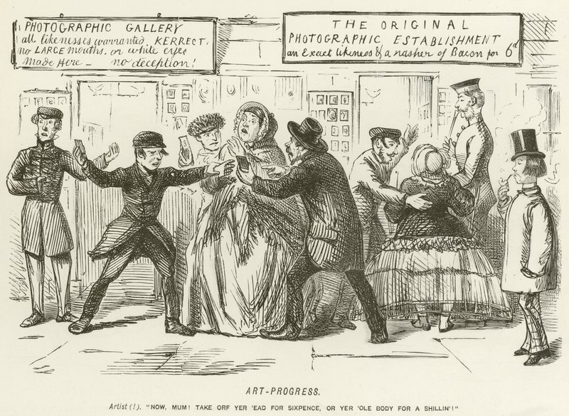 Progreso del arte de John Leech