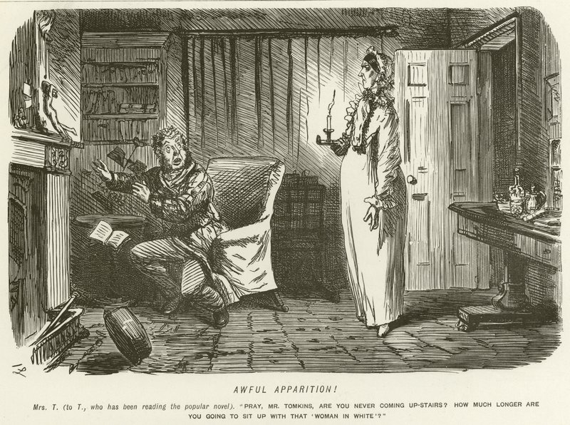 ¡Aparición espantosa! de John Leech