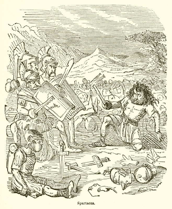 Espartaco de John Leech
