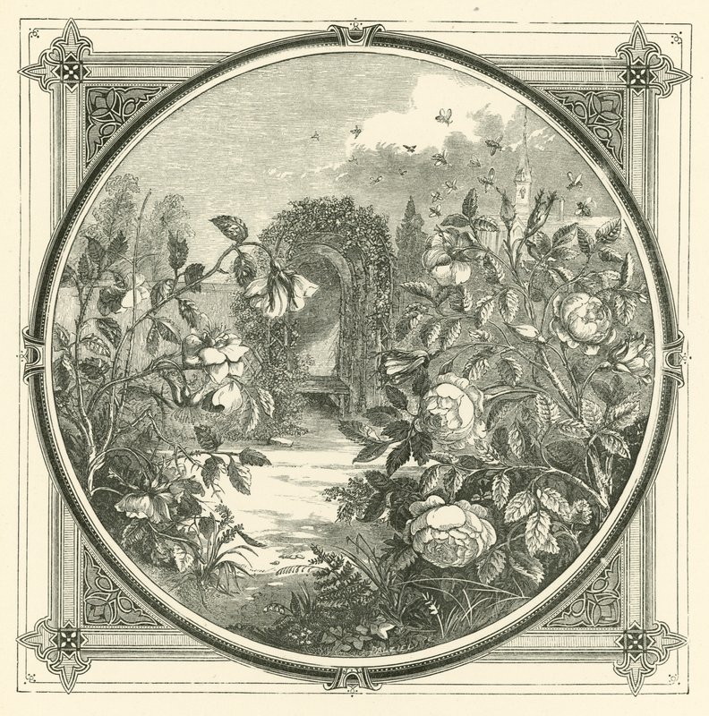 Las abejas no tocan flores marchitas de John Leighton