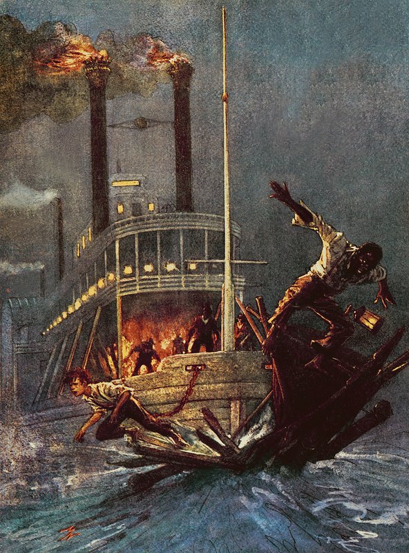 Huckleberry Finn de John Millar Watt