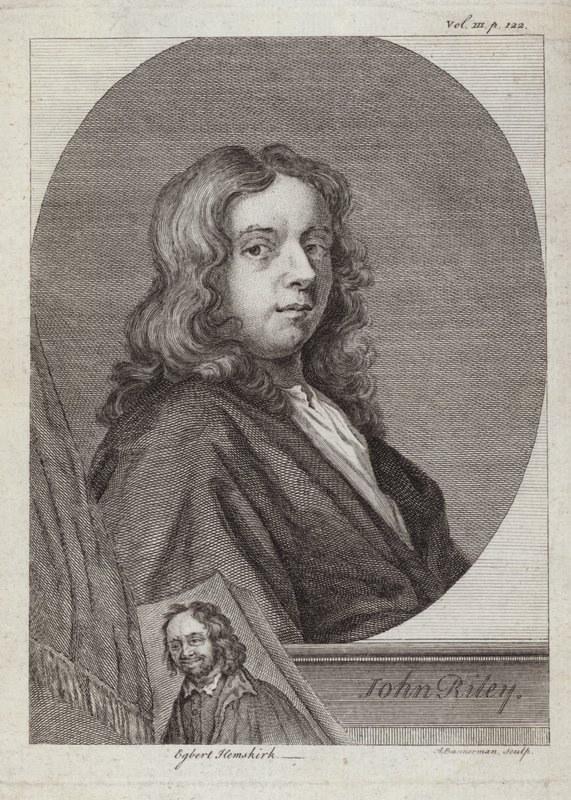 Retrato de John Riley de John Riley
