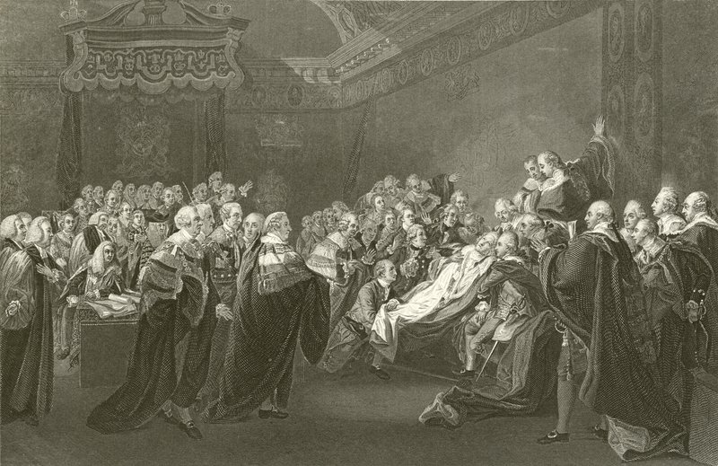 La muerte de Chatham de John Singleton Copley