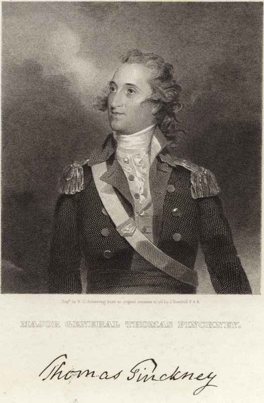 Mayor General Thomas Pinckney de John Trumbull