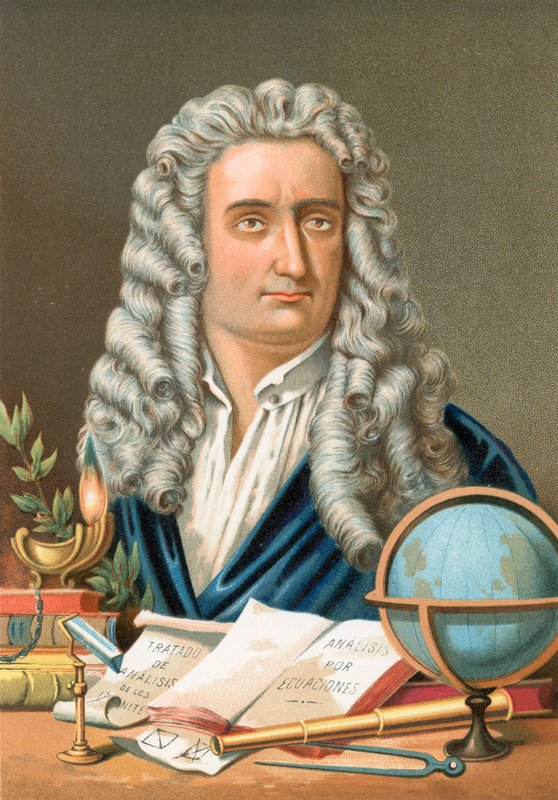 Isaac Newton de Jose Armet Portanell