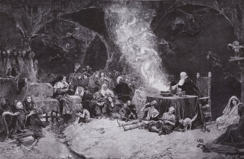 El aquelarre de Jose Benlliure y Gil
