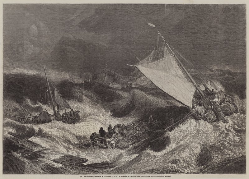 El naufragio de Joseph Mallord William Turner