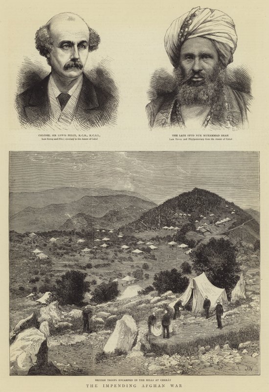 La Inminente Guerra Afgana de Joseph Nash