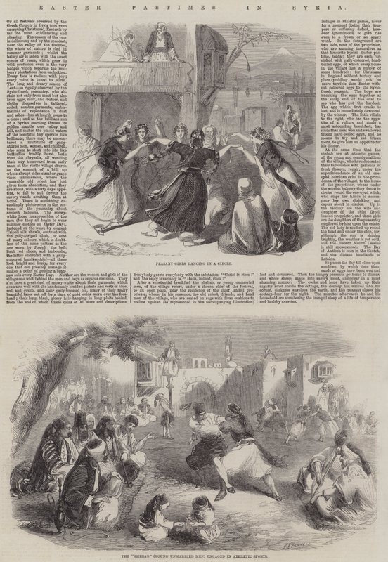 Pasatiempos de Pascua en Siria de Joseph Austin Benwell