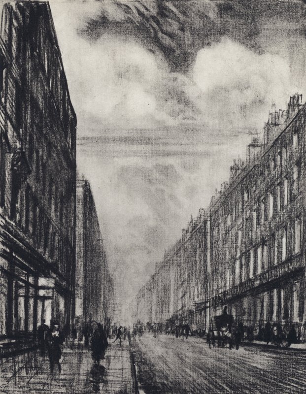 Baker Street de Joseph (after) Pennell