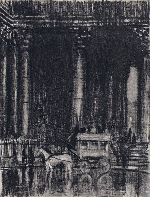 Pórtico de San Martín de Joseph (after) Pennell