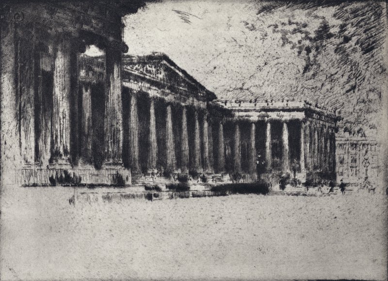 El Museo Británico de Joseph (after) Pennell