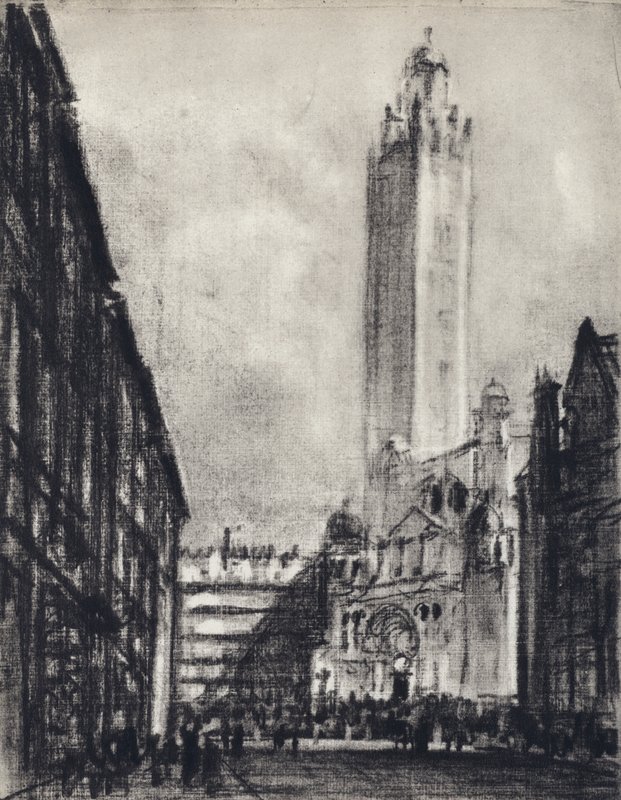 La Catedral, Westminster de Joseph (after) Pennell