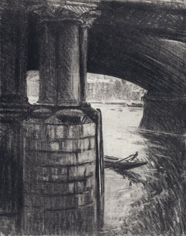 Bajo Blackfriars de Joseph (after) Pennell