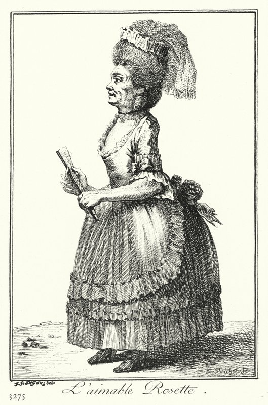 La encantadora Rosette (grabado) de Joseph Franz von (after) Goez