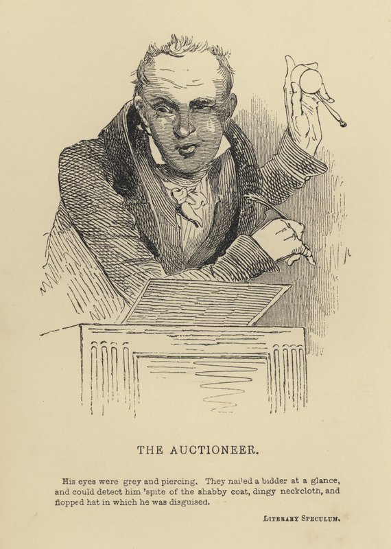 Kenny Meadows: El Subastador de Joseph Kenny (after) Meadows
