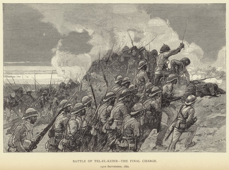 Batalla de Tel-El-Kebir de Joseph Nash