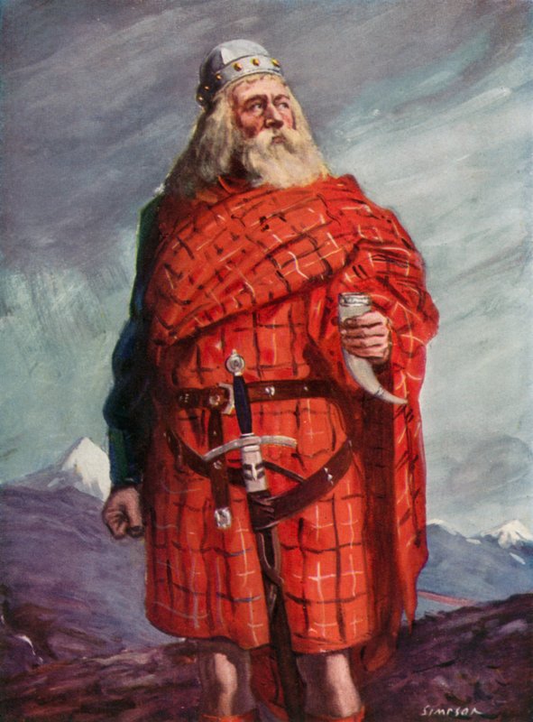 Rey Robert Bruce, 1274-1329 de Joseph Simpson