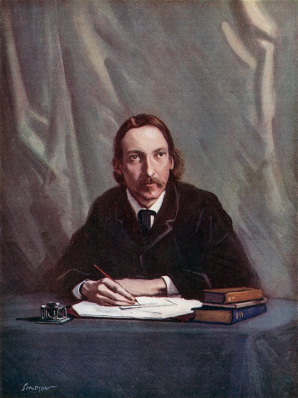 Robert Louis Stevenson, 1850-1894 de Joseph Simpson