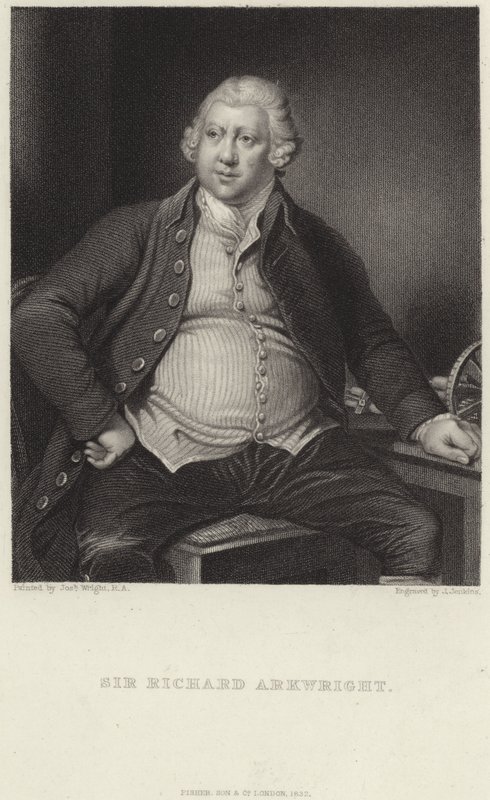 Richard Arkwright de Joseph Wright