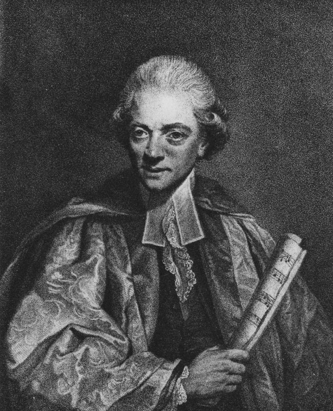 Dr. Charles Burney de Joshua (after) Reynolds