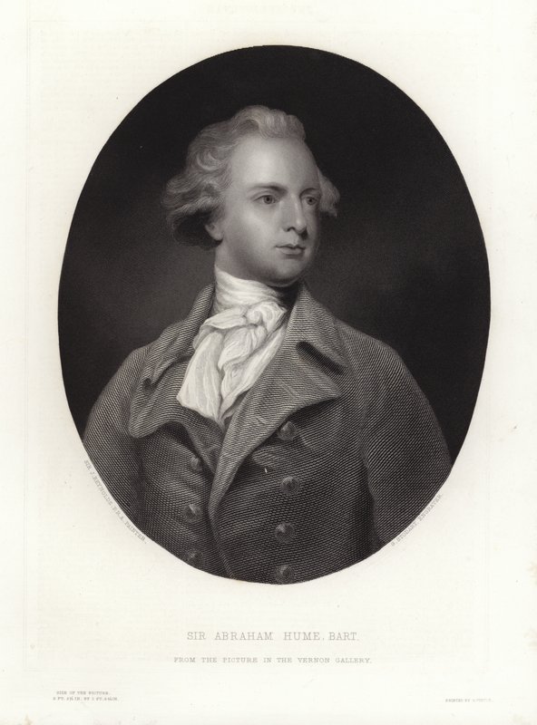 Abraham Hume de Joshua Reynolds