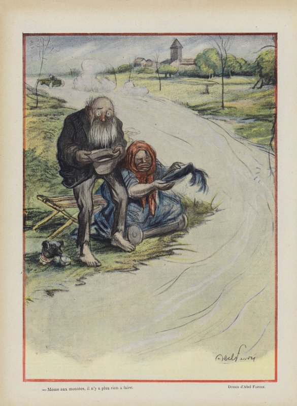 Ilustración para Le Rire de Jules Abel Faivre