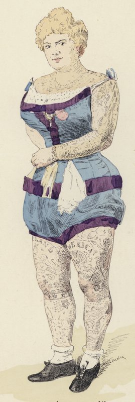 Tatuajes de Jules Arsene (after) Garnier