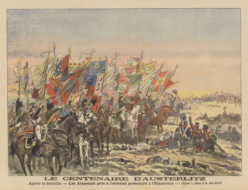 Centenario de la Batalla de Austerlitz de Jules Rouffet