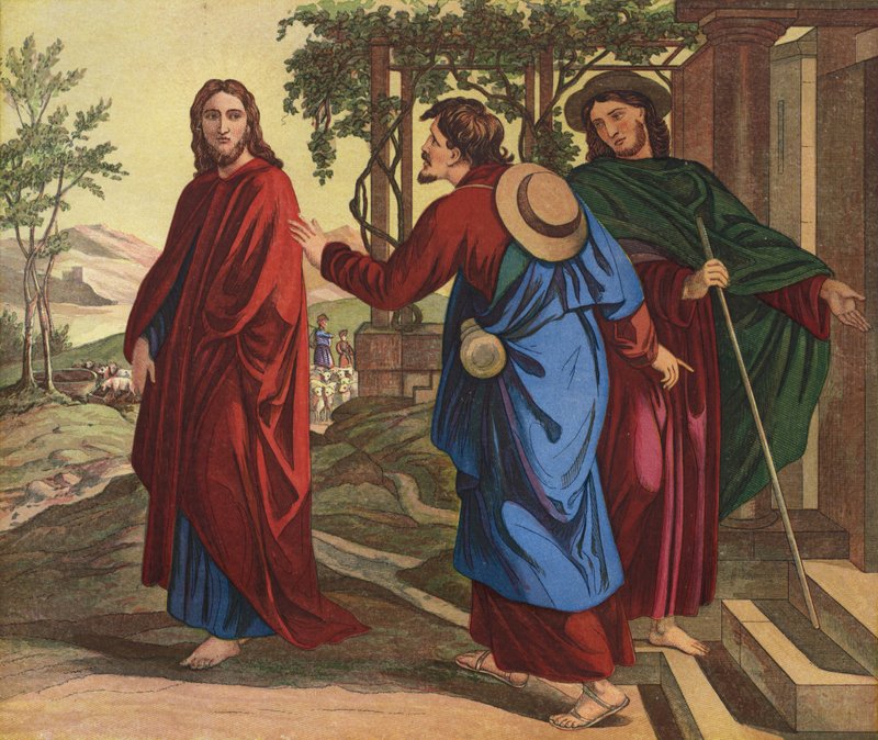 Quédate con nosotros de Julius Schnorr von Carolsfeld