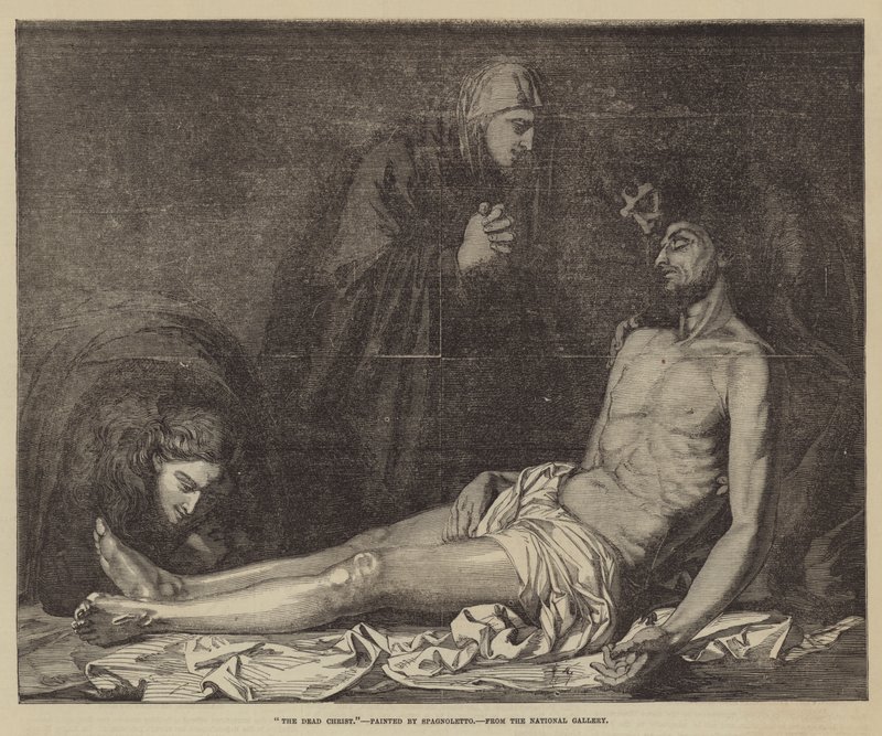 El Cristo Muerto de Jusepe de Ribera