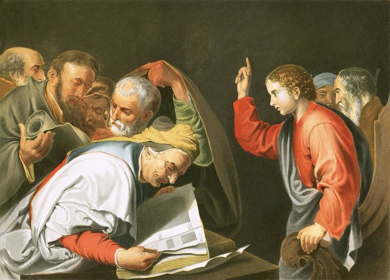 Cristo entre los doctores de Jusepe de Ribera